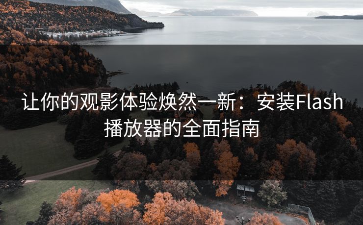 让你的观影体验焕然一新：安装Flash播放器的全面指南